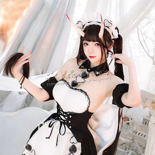 送料無料◇アズールレーン 風 のしろ コスプレ衣装 ウィッグ cosplay